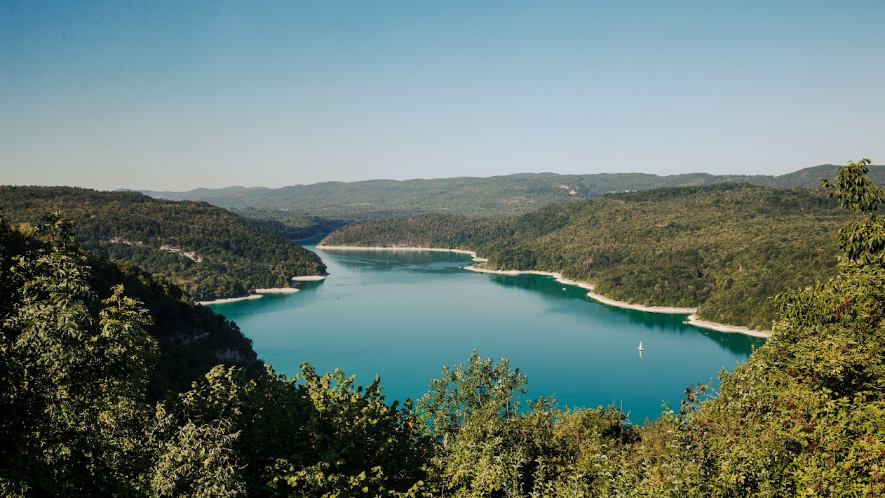 Trail Volodalen du Jura - Lac Vouglans